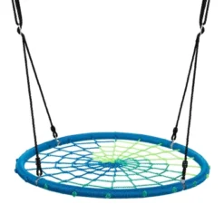Costway 40'' Spider Web Tree Swing Kids Outdoor Play Set W/ Adjustable Ropes Gift OrangeBlueGreen 21 Costway 40'' Spider Web Tree Swing Kids Outdoor Play Set W/ Adjustable Ropes Gift OrangeBlueGreen -Costway Store GUEST 6c04a5b0 e111 44ac 86d4 eea44b85205e