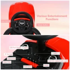 Costway 3-in-1 Licensed Bentley Kids Ride On Push Car Toddler Sliding Car W/Canopy 15 Costway 3-in-1 Licensed Bentley Kids Ride On Push Car Toddler Sliding Car W/Canopy -Costway Store GUEST 6d3bcadd 7617 4bd2 a7da f2fb3fd828c0