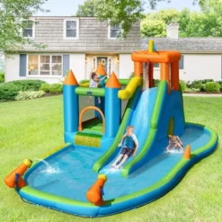 Bountech Inflatable Water Slide Kids Bounce House Splash Pool Without Blower 11 Bountech Inflatable Water Slide Kids Bounce House Splash Pool Without Blower -Costway Store GUEST 6e146af9 ee15 4444 83dd e3c894673d0a