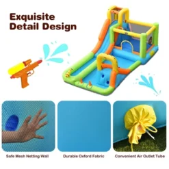 Costway Inflatable Water Slide Park Bounce House Climbing Wall 18 Costway Inflatable Water Slide Park Bounce House Climbing Wall -Costway Store GUEST 6e1bbd57 5710 4dee aed5 d2fb598ab033 1