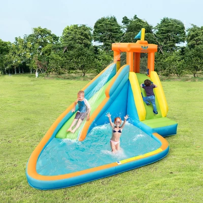 Costway Kids Bounce House Castle Splash Water Pool Without Blower 4 Costway Kids Bounce House Castle Splash Water Pool Without Blower - Image 4