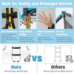 Costway 8 X 14 FT Rectangular Recreational Trampoline W/ Safety Enclosure Net Ladder Outdoor 18 Costway 8 X 14 FT Rectangular Recreational Trampoline W/ Safety Enclosure Net Ladder Outdoor -Costway Store GUEST 701792c9 faf9 4a3d b34a 45b06b554136