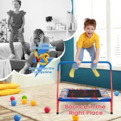 Costway 36" Kids Square Trampoline Indoor Outdoor Rebounder W/Foam Handrail Alphabet Pad 13 Costway 36" Kids Square Trampoline Indoor Outdoor Rebounder W/Foam Handrail Alphabet Pad -Costway Store GUEST 71c6b6e7 b28e 46a1 8014 600d6d8ae728