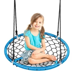 Costway Spider Web Chair Swing W/ Adjustable Hanging Ropes Kids Play Equipment BlueOrange 22 Costway Spider Web Chair Swing W/ Adjustable Hanging Ropes Kids Play Equipment BlueOrange -Costway Store GUEST 71e66f87 8e90 4738 96dc 869237ea5073