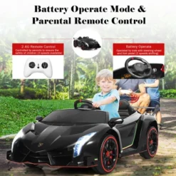 Costway 12V 2-Seater Licensed Lamborghini Kids Ride On Car W/ RC & Swing Function 14 Costway 12V 2-Seater Licensed Lamborghini Kids Ride On Car W/ RC & Swing Function -Costway Store GUEST 7228fd29 085e 490d b1de a0cacc4720e8