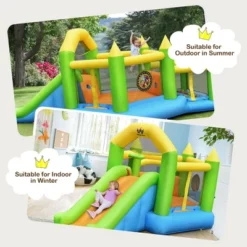 Costway Inflatable Slide Bouncer Ball Pit Basketball Dart Game Without Blower 14 Costway Inflatable Slide Bouncer Ball Pit Basketball Dart Game Without Blower -Costway Store GUEST 72933c7c 0da5 449b b672 832ada611c9b