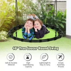 Costway 40'' Flying Saucer Round Tree Swing Kids Play Set W/ Adjustable Ropes Outdoor 15 Costway 40'' Flying Saucer Round Tree Swing Kids Play Set W/ Adjustable Ropes Outdoor -Costway Store GUEST 74d5bec4 9617 40fe b98d df6b46e2a23c