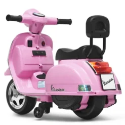 Costway 6V Kids Ride On Vespa Scooter Motorcycle For Toddler W/ Training Wheels PinkBlueGreenBlack 16 Costway 6V Kids Ride On Vespa Scooter Motorcycle For Toddler W/ Training Wheels PinkBlueGreenBlack -Costway Store GUEST 773c4b08 3fc5 4587 8229 02bd02beb980