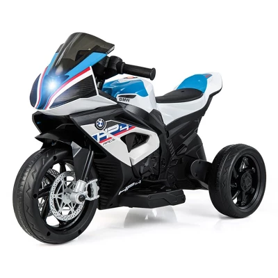 Costway 12V Kids Ride On Motorcycle Licensed BMW 3 Wheels Electric Toy W/ Light & Music 11 Costway 12V Kids Ride On Motorcycle Licensed BMW 3 Wheels Electric Toy W/ Light & Music - Image 11