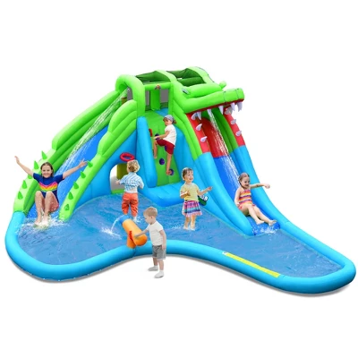 Costway Inflatable Water Slide Upgraded Kids Bounce Castle Blower Excluded 1 Costway Inflatable Water Slide Upgraded Kids Bounce Castle Blower Excluded