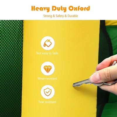 Costway Kids Inflatable Bounce House Jumping Dual Slide Bouncer Castle W/ 780W Blower 7 Costway Kids Inflatable Bounce House Jumping Dual Slide Bouncer Castle W/ 780W Blower - Image 7