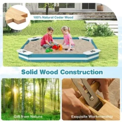 Costway Outdoor Wooden Sandbox With Animal Patterns Seats Backyard Bottomless Sandpit 12 Costway Outdoor Wooden Sandbox With Animal Patterns Seats Backyard Bottomless Sandpit -Costway Store GUEST 7c066b72 116c 43e4 8060 4cee0faa5953
