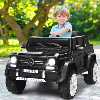 Costway Mercedes Benz 12V Electric Kids Ride On Car RC Remote Control W/Trunk 8 Costway Mercedes Benz 12V Electric Kids Ride On Car RC Remote Control W/Trunk - Image 8