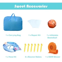 Costway Inflatable Kids Water Slide Jumper Bounce House Splash Water Pool With 550W Blower 15 Costway Inflatable Kids Water Slide Jumper Bounce House Splash Water Pool With 550W Blower -Costway Store GUEST 7cb587b6 ca76 4859 8fc4 e67c76b0269f