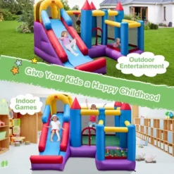 Costway Mighty Inflatable Bounce House Castle Jumper Moonwalk Bouncer Without Blower 11 Costway Mighty Inflatable Bounce House Castle Jumper Moonwalk Bouncer Without Blower -Costway Store GUEST 7e044537 c31b 43a7 b61b be63412b7b7d