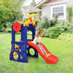Costway 6-in-1 Freestanding Kids Slide W/ Basketball Hoop Play Climber Slide Set 11 Costway 6-in-1 Freestanding Kids Slide W/ Basketball Hoop Play Climber Slide Set -Costway Store GUEST 7e7a2e46 1dcb 48eb af21 b6501a4d2b65