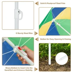 Costway 3-in-1 Kids Picnic Table Wooden Outdoor Sand & Water Table W/Umbrella Play Box Es 17 Costway 3-in-1 Kids Picnic Table Wooden Outdoor Sand & Water Table W/Umbrella Play Box Es -Costway Store GUEST 7f2eefa5 a917 423b ae52 d93567508b8c