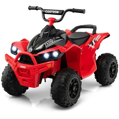 Costway 12V Battery Powered Kids Ride On ATV Electric 4-Wheeler Quad Car With MP3 & Light 10 Costway 12V Battery Powered Kids Ride On ATV Electric 4-Wheeler Quad Car With MP3 & Light - Image 10