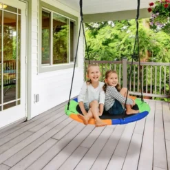Costway 40'' Flying Saucer Tree Swing Outdoor Play Set W/ Adjustable Ropes Colorful/Camouflage Green 13 Costway 40'' Flying Saucer Tree Swing Outdoor Play Set W/ Adjustable Ropes Colorful/Camouflage Green -Costway Store GUEST 7fc7b927 ee55 4db3 88ed 5e57614d6be0