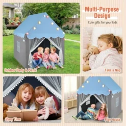 Costway Kids Playhouse Tent Large Castle Fairy Tent Gift W/Star Lights Mat 16 Costway Kids Playhouse Tent Large Castle Fairy Tent Gift W/Star Lights Mat -Costway Store GUEST 80bbdeba d39e 45ab 96b4 3e7abd08e0d4