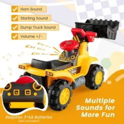 Costway Kids Toddler Ride On Excavator Digger Truck Scooter W/ Sound & Seat Storage Toy 15 Costway Kids Toddler Ride On Excavator Digger Truck Scooter W/ Sound & Seat Storage Toy -Costway Store GUEST 82477579 3924 46aa b61f c095e0b28e53