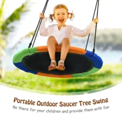 Costway 40'' Flying Saucer Tree Swing Outdoor Play Set W/ Adjustable Ropes Colorful/Camouflage Green 16 Costway 40'' Flying Saucer Tree Swing Outdoor Play Set W/ Adjustable Ropes Colorful/Camouflage Green -Costway Store GUEST 83c286b3 e5da 49f9 8602 f062e26e5800
