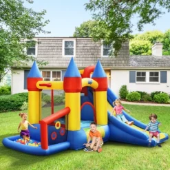 Costway Inflatable Bounce House Slide Bouncer Kids Castle Jumper W/ Balls & 780W Blower 12 Costway Inflatable Bounce House Slide Bouncer Kids Castle Jumper W/ Balls & 780W Blower -Costway Store GUEST 849d49cb 1828 4c79 8b8b 8fcc933418ed