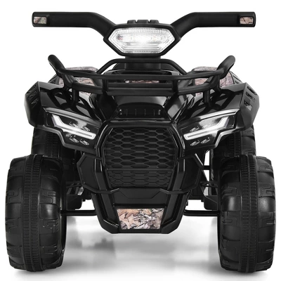 Costway 6V Kids ATV Quad Electric Ride On Car Toy Toddler With LED Light MP3 9 Costway 6V Kids ATV Quad Electric Ride On Car Toy Toddler With LED Light MP3 - Image 9