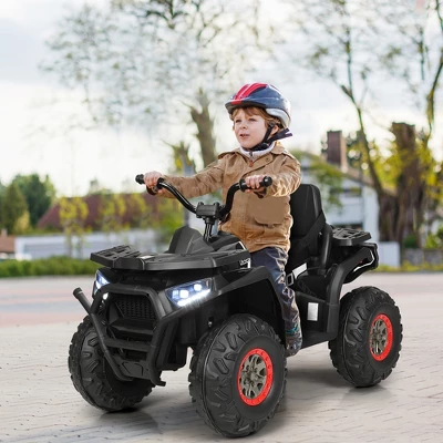 Costway 12V Kids Electric 4-Wheeler ATV Quad 2 Speeds Ride On Car W/MP3&LED Lights 1 Costway 12V Kids Electric 4-Wheeler ATV Quad 2 Speeds Ride On Car W/MP3&LED Lights