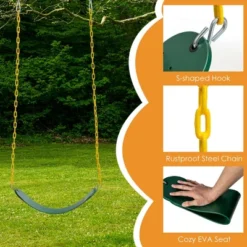 Costway 2-Pack Swing Set Swing Seat Replacement & Saucer Tree Swing For Indoor & Outdoor 15 Costway 2-Pack Swing Set Swing Seat Replacement & Saucer Tree Swing For Indoor & Outdoor -Costway Store GUEST 87de768f 6be6 4c80 b2e8 cf76b08aa998