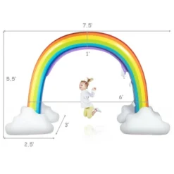 Costway Inflatable Rainbow Yard Summer Sprinkler Toy,7.5 Feet Long,Eco-Friendly PVC Kids Water Toys 10 Costway Inflatable Rainbow Yard Summer Sprinkler Toy,7.5 Feet Long,Eco-Friendly PVC Kids Water Toys -Costway Store GUEST 88641966 1a6e 4553 ad16 32245119f94f
