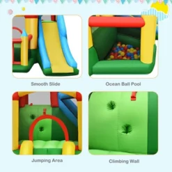 Costway Kids Inflatable Bounce House Jumping Dual Slide Bouncer Castle W/ 780W Blower 17 Costway Kids Inflatable Bounce House Jumping Dual Slide Bouncer Castle W/ 780W Blower -Costway Store GUEST 88b09f7f 5322 459d beb4 7ad3c5e13352