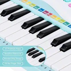 Costway Z-Shaped Kids Toy Keyboard Piano 37-Key Electronic Organ Light W/Microphone 15 Costway Z-Shaped Kids Toy Keyboard Piano 37-Key Electronic Organ Light W/Microphone -Costway Store GUEST 8a1a3b39 90ca 443d b779 36fc1e802def
