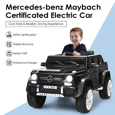Costway Mercedes Benz 12V Electric Kids Ride On Car RC Remote Control W/Trunk 6 Costway Mercedes Benz 12V Electric Kids Ride On Car RC Remote Control W/Trunk - Image 6