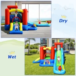 Costway 9-in-1 Inflatable Water Slide Kids Bounce Castle Giant Water Park W/ 860W Blower 11 Costway 9-in-1 Inflatable Water Slide Kids Bounce Castle Giant Water Park W/ 860W Blower -Costway Store GUEST 8b847d76 7001 4683 a827 48fedddd086e