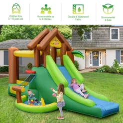 Costway Kids Inflatable Jungle Bounce House Dual Slide Jumping Castle Bouncer 13 Costway Kids Inflatable Jungle Bounce House Dual Slide Jumping Castle Bouncer -Costway Store GUEST 8c3f0b41 5283 4081 bc96 97fa1cb96af3