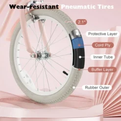 Costway 18'' Kids Bike Toddler Bicycle With Training Wheel Kickstand For 4-8 Years Old 15 Costway 18'' Kids Bike Toddler Bicycle With Training Wheel Kickstand For 4-8 Years Old -Costway Store GUEST 8cc99881 f0af 4864 99a7 a4fe006bc7d2