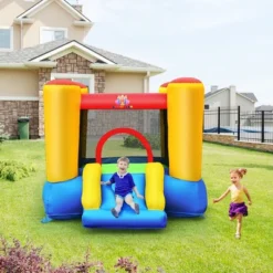 Costway Inflatable Bouncer Kids Slide Bounce House For Indoor Outdoor With 550W Blower 11 Costway Inflatable Bouncer Kids Slide Bounce House For Indoor Outdoor With 550W Blower -Costway Store GUEST 8d7470c1 8c78 49e2 b4ae 6983638b2a77