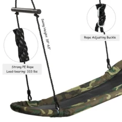 Costway Saucer Tree Swing Surf Kids Outdoor Adjustable Swing Set W/ Handle 15 Costway Saucer Tree Swing Surf Kids Outdoor Adjustable Swing Set W/ Handle -Costway Store GUEST 8d9efb7c 0546 497b b081 a59771209fca