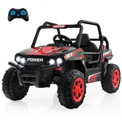 Costway 12V Kids Ride On UTV Electric Off-Road Truck Remote W/ LED Lights & Music 10 Costway 12V Kids Ride On UTV Electric Off-Road Truck Remote W/ LED Lights & Music - Image 10