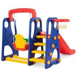 Costway 3 In 1 Junior Children Climber Slide Swing Seat Basketball Hoop Playset 16 Costway 3 In 1 Junior Children Climber Slide Swing Seat Basketball Hoop Playset -Costway Store GUEST 90b93533 16f4 43ba b227 a1e5d9e4d26a