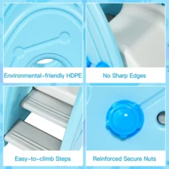 Costway Freestanding Baby Slide Indoor First Play Climber Slide Set For Boys Girls PinkBlueGray 18 Costway Freestanding Baby Slide Indoor First Play Climber Slide Set For Boys Girls PinkBlueGray -Costway Store GUEST 920193ae ce5f 465f bf0c a81e3ba7b5b3