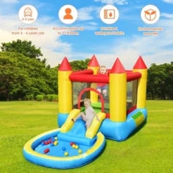 Costway Inflatable Bounce House Kids Slide Jumping Castle Bouncer W/Pool And 580W Blower 14 Costway Inflatable Bounce House Kids Slide Jumping Castle Bouncer W/Pool And 580W Blower -Costway Store GUEST 9548da8a 0bea 4dbf 9002 6c41ec8e096f