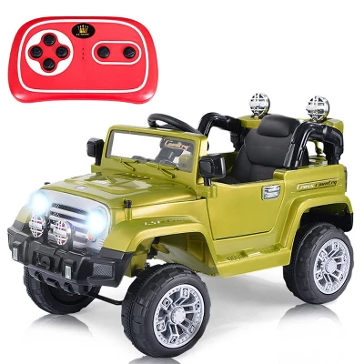 Costway 12V MP3 Kids Ride On Truck Car RC Remote Control W/ LED Lights Music 10 Costway 12V MP3 Kids Ride On Truck Car RC Remote Control W/ LED Lights Music - Image 10