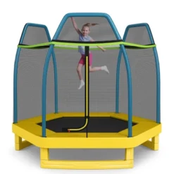 Costway 7FT Kids Trampoline Outdoor Indoor Recreational Bounce Jumper ASTM Approved 22 Costway 7FT Kids Trampoline Outdoor Indoor Recreational Bounce Jumper ASTM Approved -Costway Store GUEST 96504bee dd02 4db7 8d20 0d70971731d8