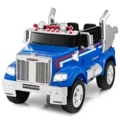 Costway 12V Licensed Freightliner Kids Ride On Truck Car RC W/ Dump Box & Lights RedBlue 18 Costway 12V Licensed Freightliner Kids Ride On Truck Car RC W/ Dump Box & Lights RedBlue -Costway Store GUEST 971b4103 e54b 45ac b5b5 be821bee62b8