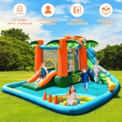 Costway Inflatable Bounce House Kids Water Splash Pool Dual Slide Jumping Castle W/ Bag 10 Costway Inflatable Bounce House Kids Water Splash Pool Dual Slide Jumping Castle W/ Bag -Costway Store GUEST 9778c1e8 491d 4c2f b480 d3ae9b5a9a05