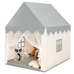 Costway Kids Play Tent Large Playhouse Children Castle Fairy Tent Gift W/ Washable Mat 17 Costway Kids Play Tent Large Playhouse Children Castle Fairy Tent Gift W/ Washable Mat -Costway Store GUEST 984e8b2e 0074 4dd0 a870 ce428f9e2b9a