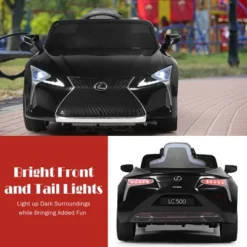 Costway 12V Kids Ride On Car Lexus LC500 Licensed Remote Control Electric Vehicle Black 12 Costway 12V Kids Ride On Car Lexus LC500 Licensed Remote Control Electric Vehicle Black -Costway Store GUEST 98ebe707 84fe 4481 8c25 27e3058d8128