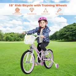 Costway 18'' Kids Bike Toddlers Freestyle Adjustable Bicycle W/ Training Wheels 12 Costway 18'' Kids Bike Toddlers Freestyle Adjustable Bicycle W/ Training Wheels -Costway Store GUEST 9ada17ba 11b5 43bc a45f b21929057bf9